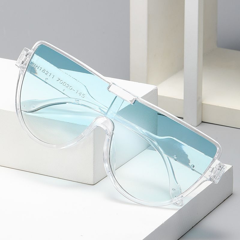 Occhiali da sole da aviatore monoblocco con montatura grande alla moda, occhiali da sole da ciclismo personalizzati con mezza montatura_voghion.com