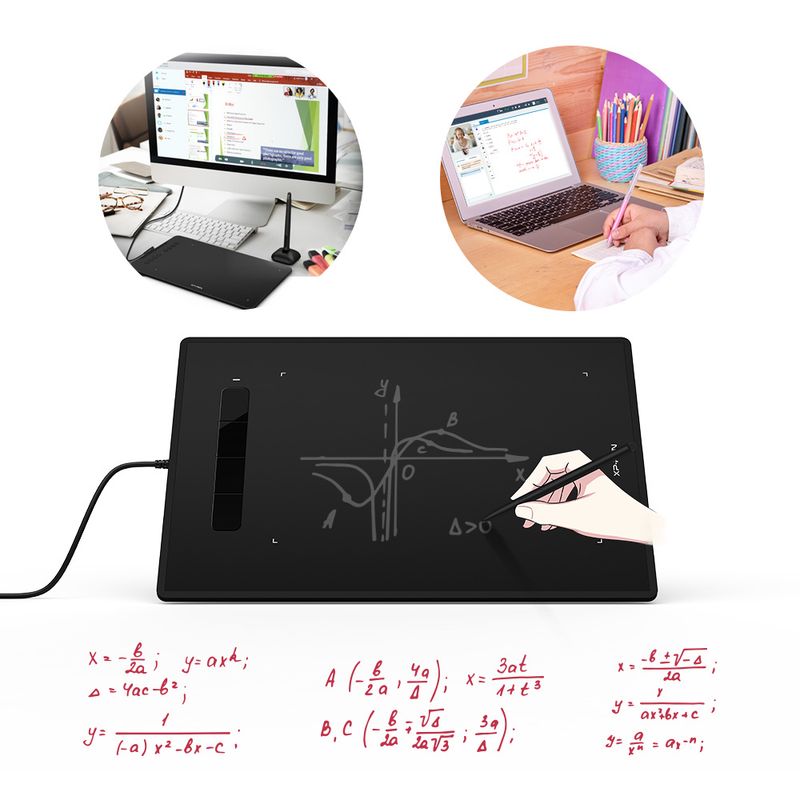 XP Pen Star G960S/S Plus Graphics Digital Drawing 8192 Levels Support Windows Pen Tablet Online Education_voghion.com