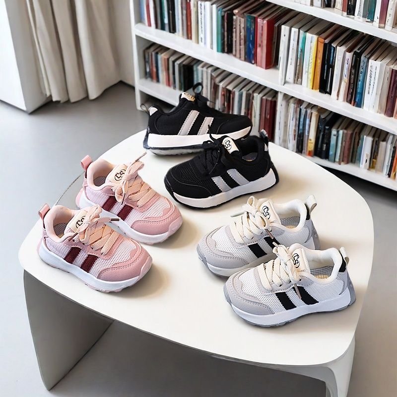 Children's Single Spring New Boys Soft Sole Walking For 3-6 Years Old Toddlers Non-Slip Versatile Sports Shoes_voghion.com