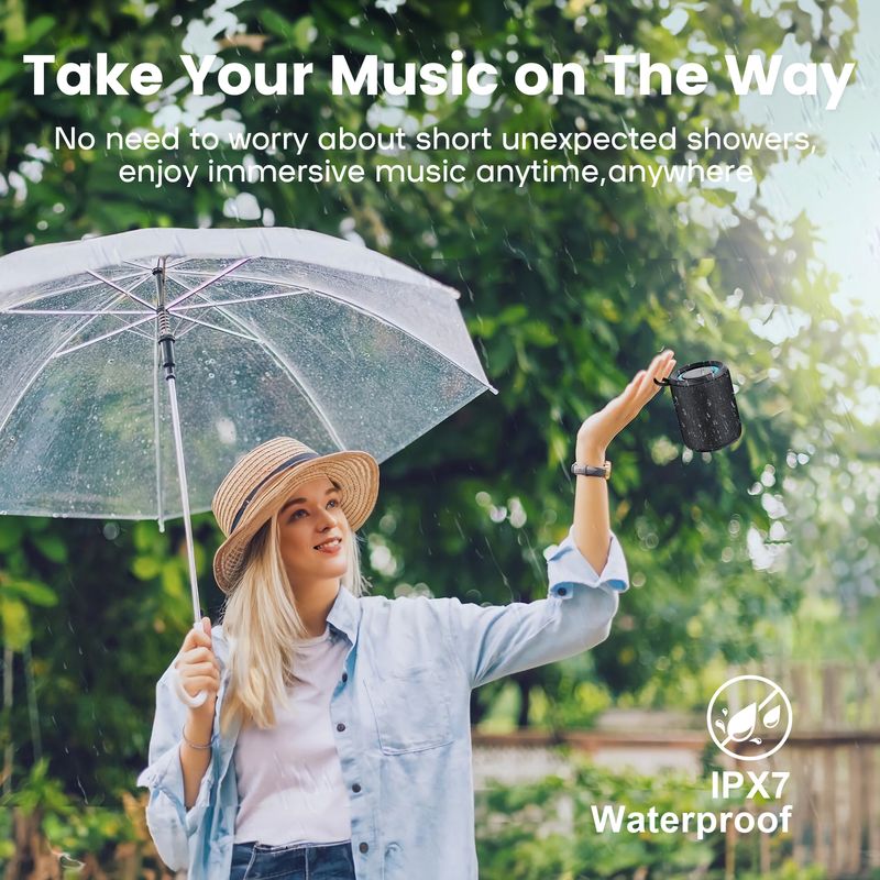 WISETIGER P1S 15W kültéri hordozható Bluetooth IPX7 vízálló hangdoboz basszuskiemeléses TWS kettős párosítású BT5.3 mini hangszóró_voghion.com
