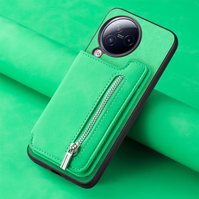 2 in 1 Removable Zipper Cards Solt Magnetic Leather Wallet Case For Xiaomi Redmi Note 13 Pro Plus 12 13T POCO X6 14 Ultra Cover_voghion.com