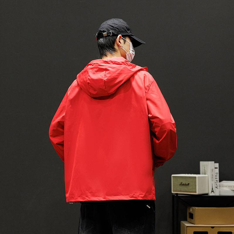 Sports jacket men's spring 2024 new casual jacket men and women's spring trend waterproof outdoor jacket_voghion.com