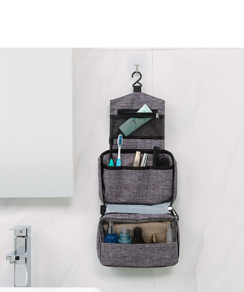Multifunctional Cationic Letter Toiletry Bag Travel Hanging Toiletry Bag Cosmetic Storage Bag Makeup Bag_voghion.com