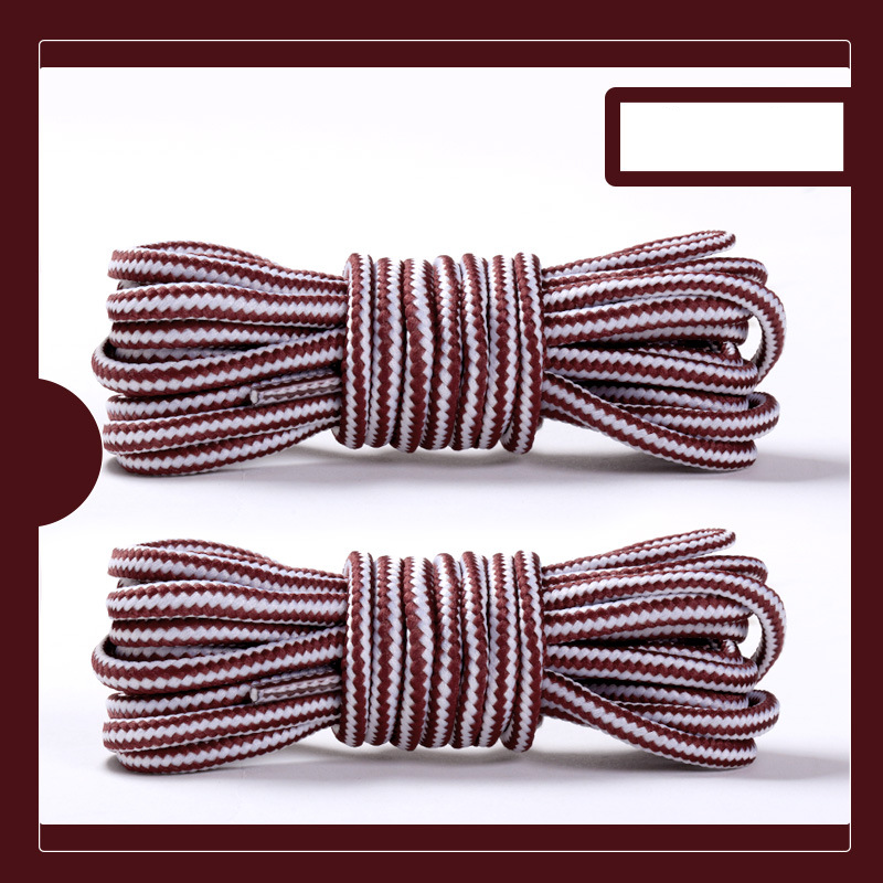 Accessori per scarpe Stivali Martin lacci per scarpe scarpe casual in pelle stivali militari colore bianco e nero lacci per scarpe rotondi da 4 mm in stile britannico_voghion.com