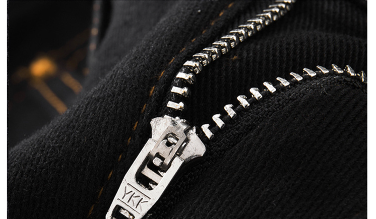 Men's Clothing Original jeans men's black new autumn and winter brand casual slim elastic high end goods long pants_voghion.com