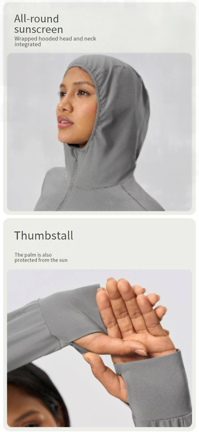 Women's Summer Sun Protection Hoodie - UPF 50+ UV Blocking, Quick-Dry & Cooling Fabric For Outdoor Activities_voghion.com