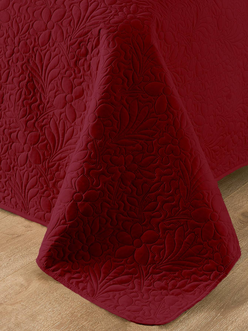 CG05 Five-Leaf Clover Bed Cover Set, Suitable For Bedrooms And Living Rooms (1* Bedspread +2* Pillowcase, No Duvet Core Or Pillow Core)_voghion.com