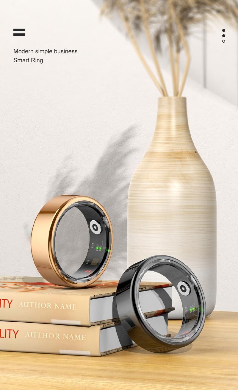The New R02 Smart Ring Is Waterproof, Stress, Blood Oxygen, Sleep, Heart Rate, Step Monitoring, Multiple Sports Modes, And Taking Pictures_voghion.com