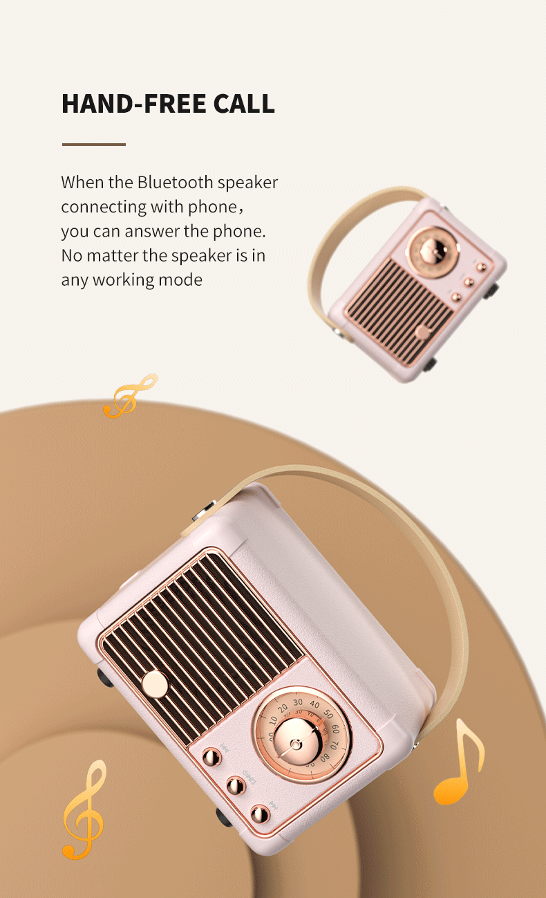HM11 Mini Bluetooth Speaker Wireless Bass Subwoofer with FM Radio,TF Card Outdoor Stereo Loudspeaker Music Box for_voghion.com