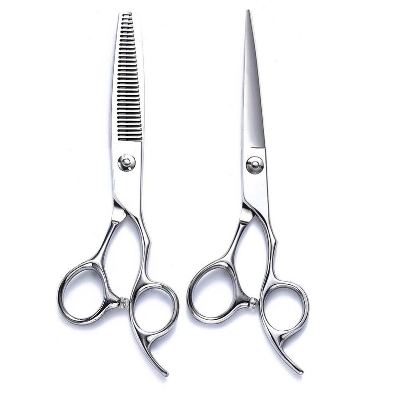Päifeschéier, speziell Coiffeur-Cliper fir flaach Zänn, Tools fir d'Ausdënnen an d'Schneiden, Hoerclipper-Set_voghion.com