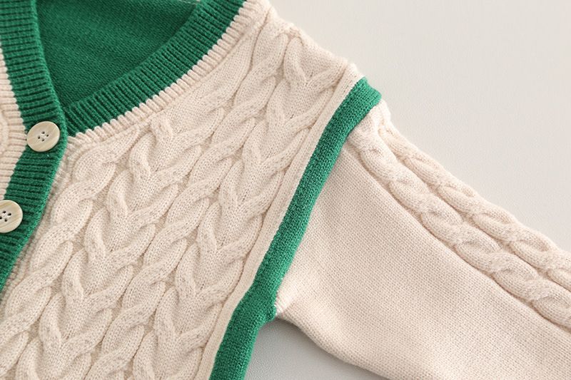 Ensemble trois pièces pour bébé, pull pour enfant, style Rascal, nouveau style 2025_voghion.com