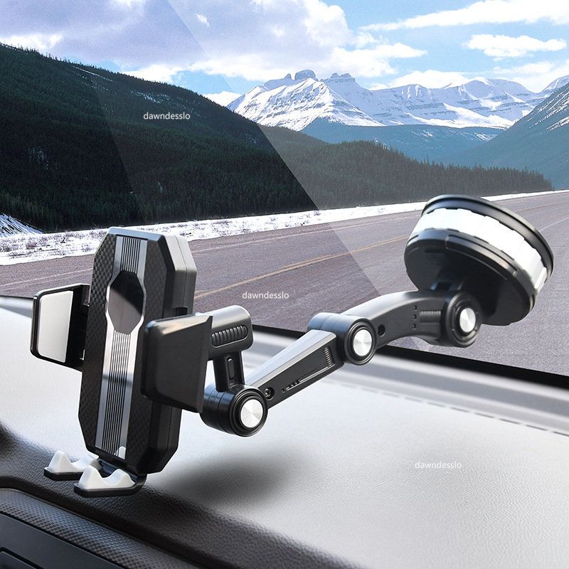 Supporto universale per auto con ventosa estesa per camion di grandi dimensioni, supporto per telefono cellulare antiurto fisso, supporto per navigazione GPS con giunto grande_voghion.com