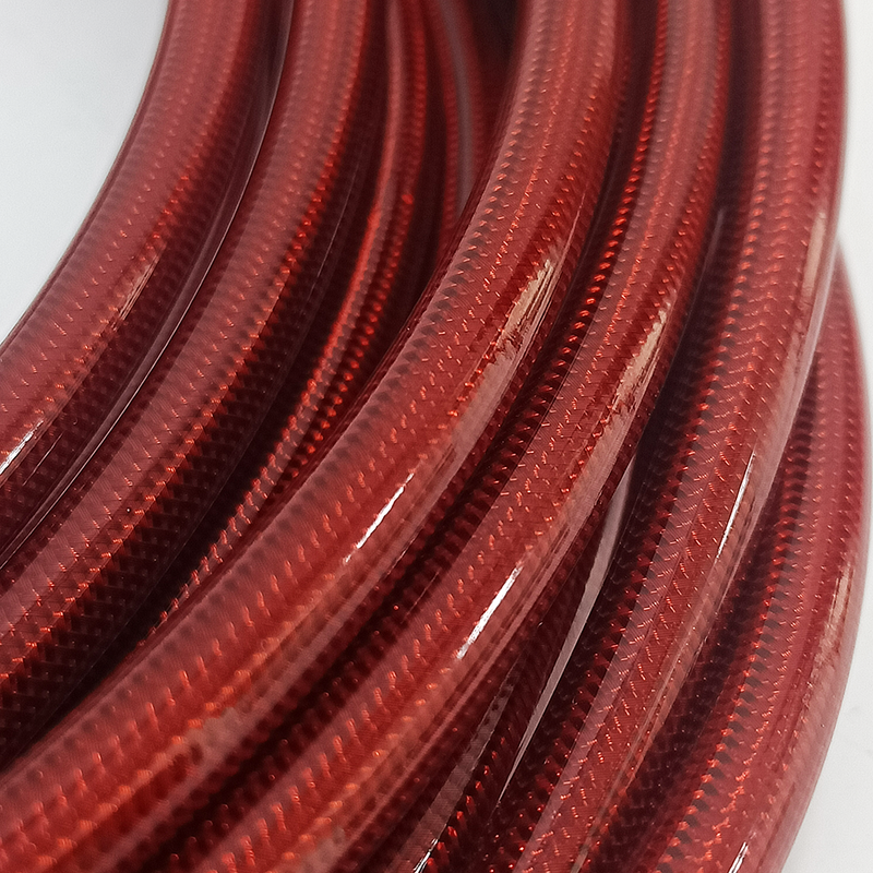 AN3 1M Stainless Steel Braided Motorcycle Hydraulic Brake Hose Nylon Clutch Oil E Dirt Bike Modification Pipe_voghion.com