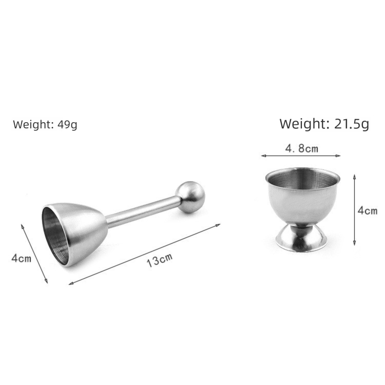 ICO Egg Topper - Stainless Steel | Perfect Opener | Soft/Hard Boiled Eggs | Kitchen_voghion.com