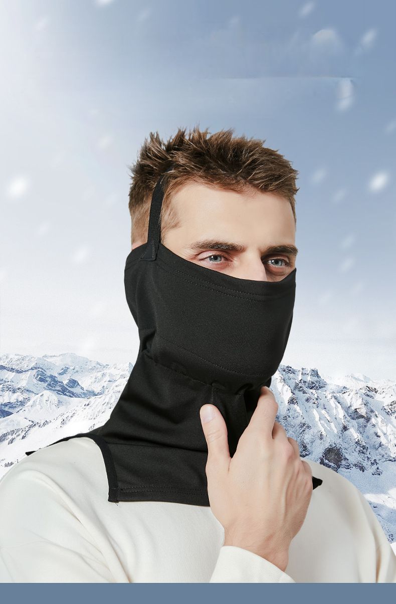 Nuova maschera invernale calda per uomini e donne, maschera da sci per ciclismo, protezione antivento per il viso, scaldacollo, foulard in pile anionico_voghion.com