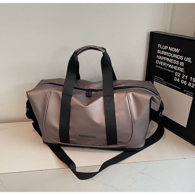 Draagbare reistas voor natte en droge spullen voor vrouwen, grote capaciteit outdoor vrijetijdsbagage, uitbreidbare lichtgewicht yoga-fitnesstas_voghion.com