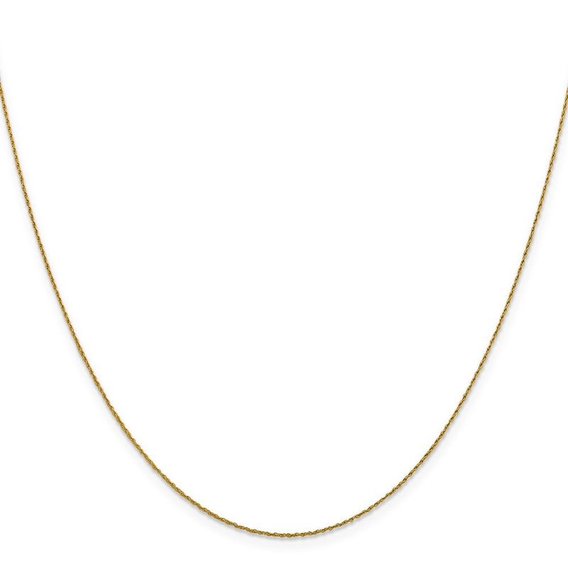 14K .8mm Loose Rope Chain Spring Ring Clasp_voghion.com