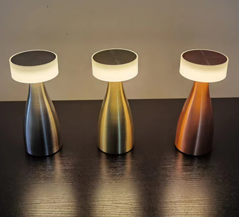 Retro Decoration Hotel Bar Table Lamp Bedroom Restaurant Bar Table Night Light LED Charging Touch_voghion.com
