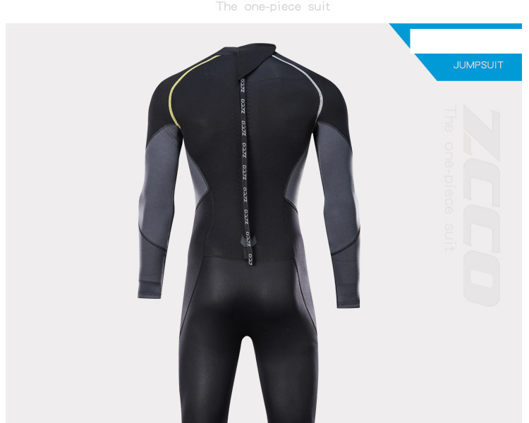 New 1.5mm wetsuit male bodysuit sunblock winter swim warm snorkeling suit swimming jellyfish suit_voghion.com