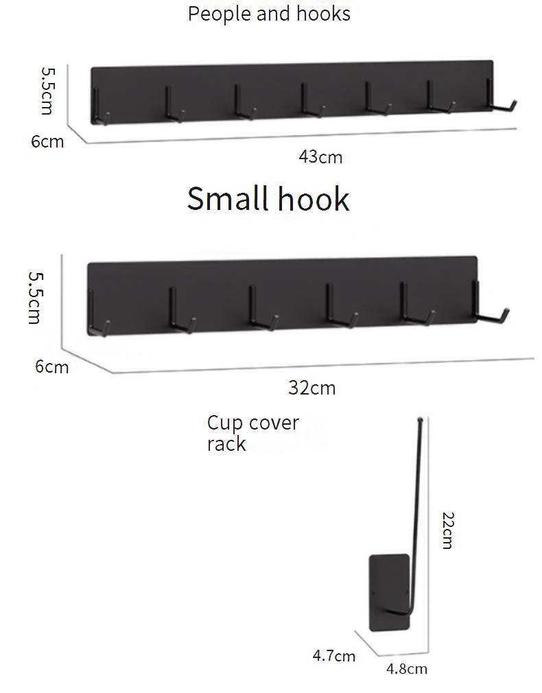 Family Organizer Cup Holder New Modular Magnetic Cup Holder Refrigerator Side Storage Rack_voghion.com