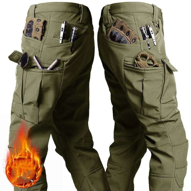 Veste d'extérieur Tactical Shark - Coupe-vent imperméable avec doublure polaire pour la randonnée et l'exploration urbaine (Nuit noire/Vert/Noir/Gris)_voghion.com