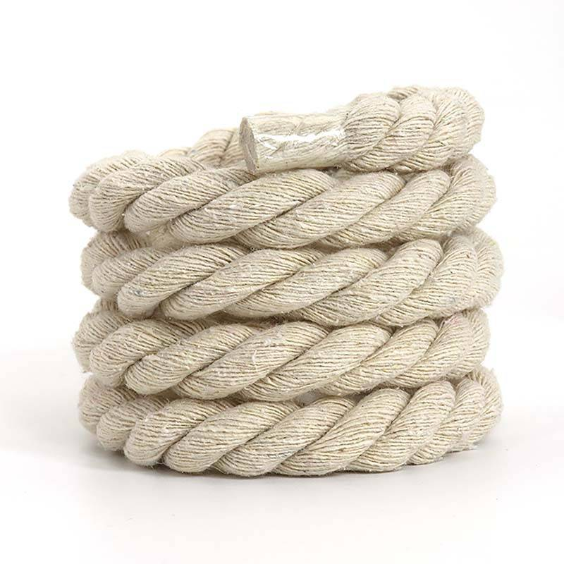 Lacci per scarpe Fonte Corda di cotone a tre fili rotonda di colore puro da 12 mm Stile creativo Ins Scarpe bianche adatte per lacci per scarpe_voghion.com