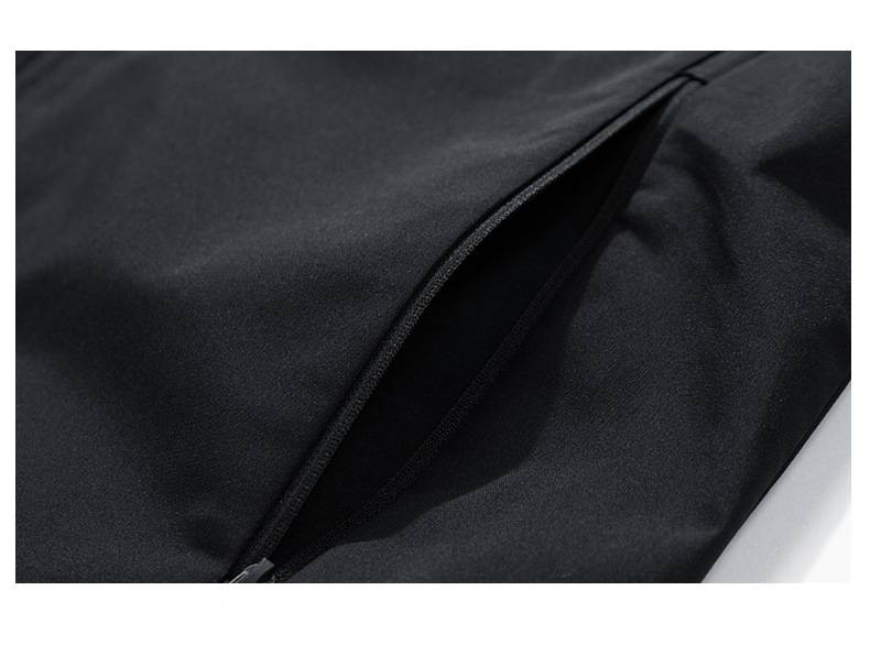 Leichte, wasserdichte Windjacke mit Kapuze für Herren – atmungsaktiver Outdoor-Sportmantel zum Wandern, Laufen und für den Alltag_voghion.com