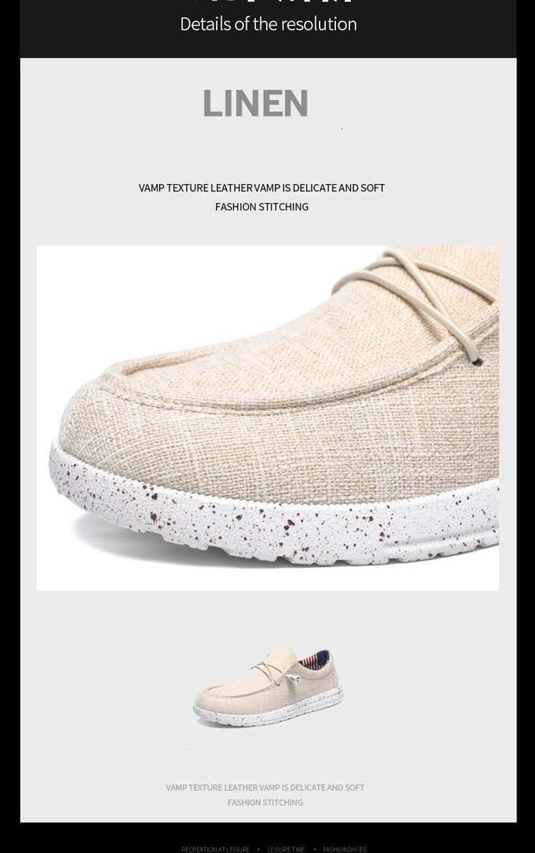 Große Herrenschuhe, Loafer, koreanischer Stil, modisch, lässig, trendig, atmungsaktiv, leicht, zum Hineinschlüpfen, leichte Canvas-Schuhe_voghion.com