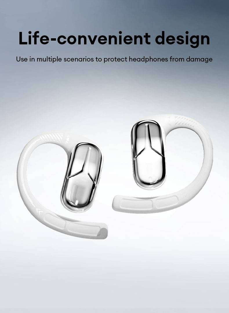 Original Lenovo AC101 OWS Bluetooth 6.0 Kopfhörer mit ENC-Geräuschunterdrückung, kabellose Ohrhörer mit langer Akkulaufzeit, Surround-Sound und Sportfunktion_voghion.com