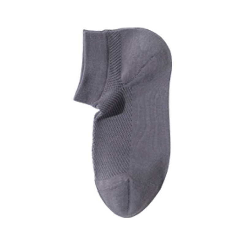 2025e 2025 Frühling Sommer Neue Atmungsaktive Mesh Baumwolle Nahtlose Boot Herren Schweißabsorbierende Deodorant Kurze Socken_voghion.com