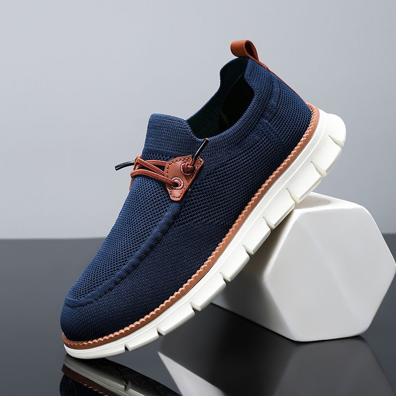 Euro Step Neue leichte, atmungsaktive Schnürschuhe für Herren, große Größe, rutschfest, für den Außenbereich, lässig_voghion.com