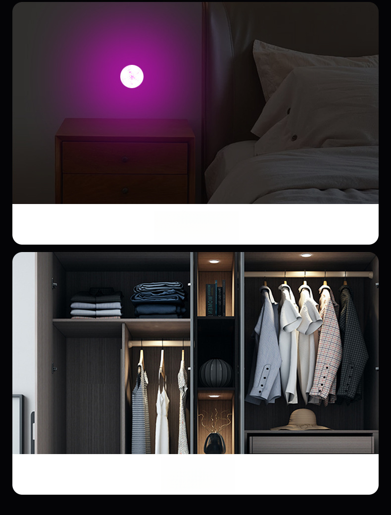 Décoration de toit de voiture, éclairage d'ambiance à LED avec capteur sans fil pour porte_voghion.com