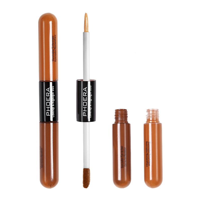 Contour Face Stick z dvojno glavo, senčilo za obraz v obliki črke V, vodoodporno, dolgo obstojno, koncentrirano_voghion.com