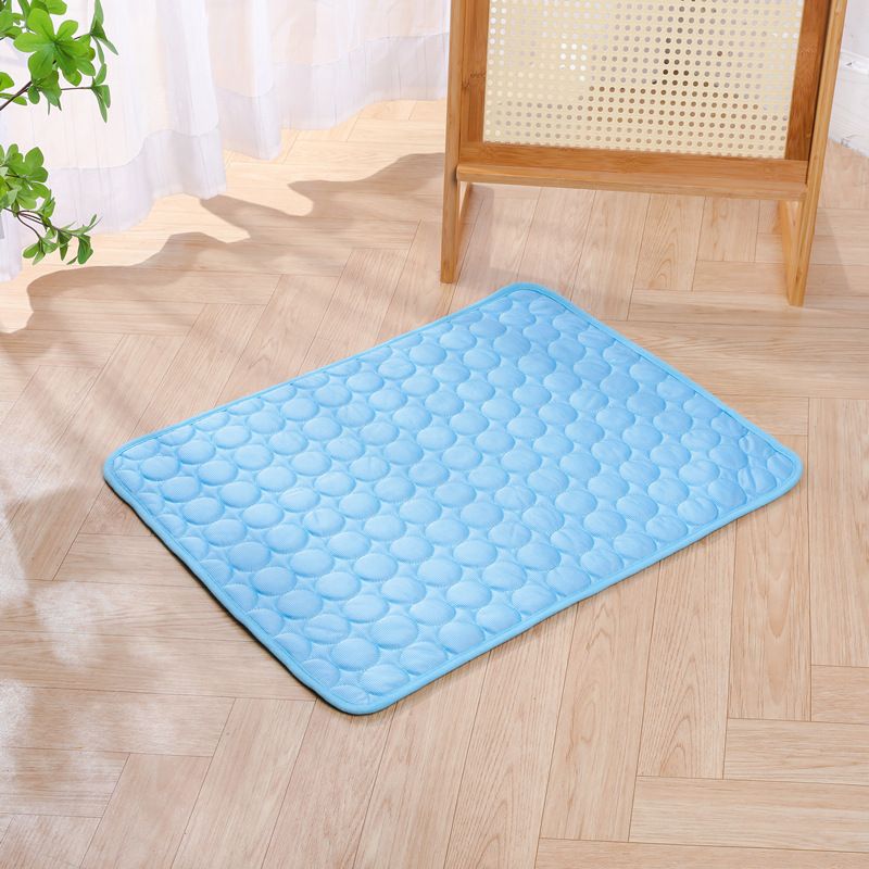 Silk Sommer Ice Pad Bett Hund Katze Kühlmatte Heimtierbedarf_voghion.com