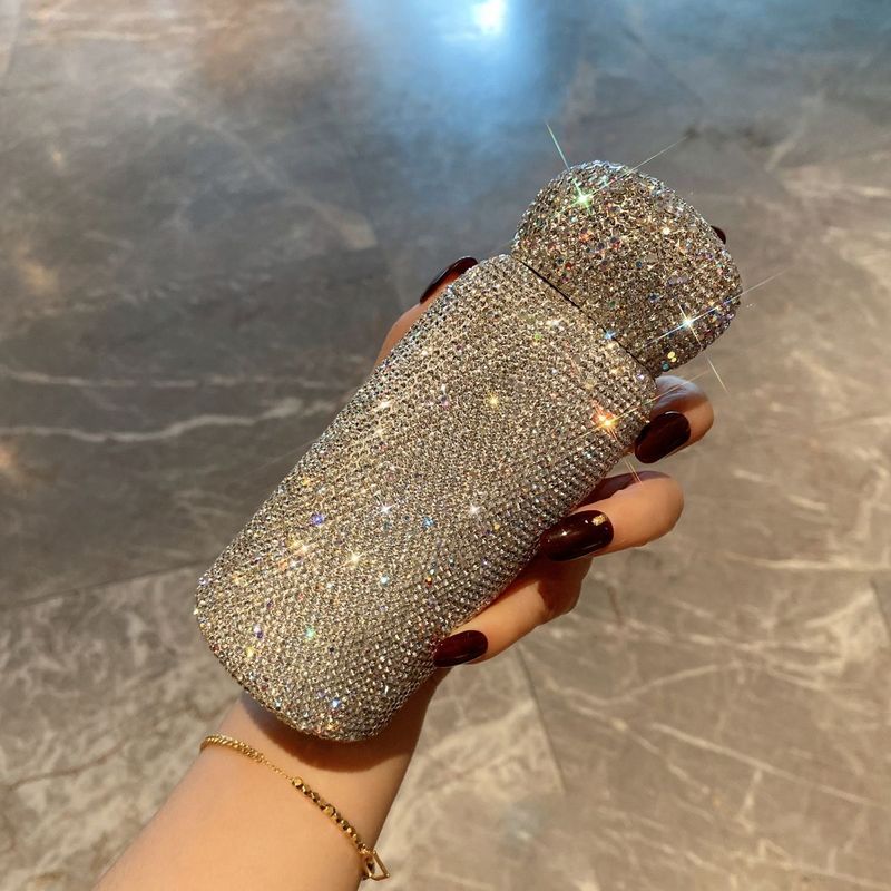 Elegant Bullet-Shaped Stainless Steel Tumbler - 304 Inner Layer, Compact & Stylish (180ml/220ml, Perfect For Women, Travel & Gifts)_voghion.com