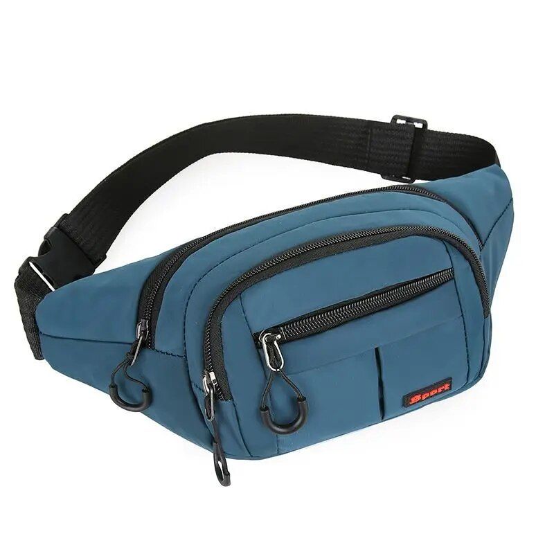 Large capacity multi-functional waist for men and women, business bag with recorder, waterproof, fashionable, new_voghion.com