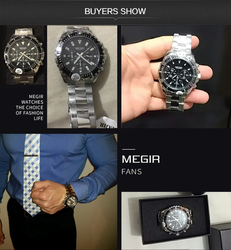 Reloj de pulsera militar con cronógrafo de acero inoxidable de cuarzo para hombre, de lujo, para negocios_voghion.com