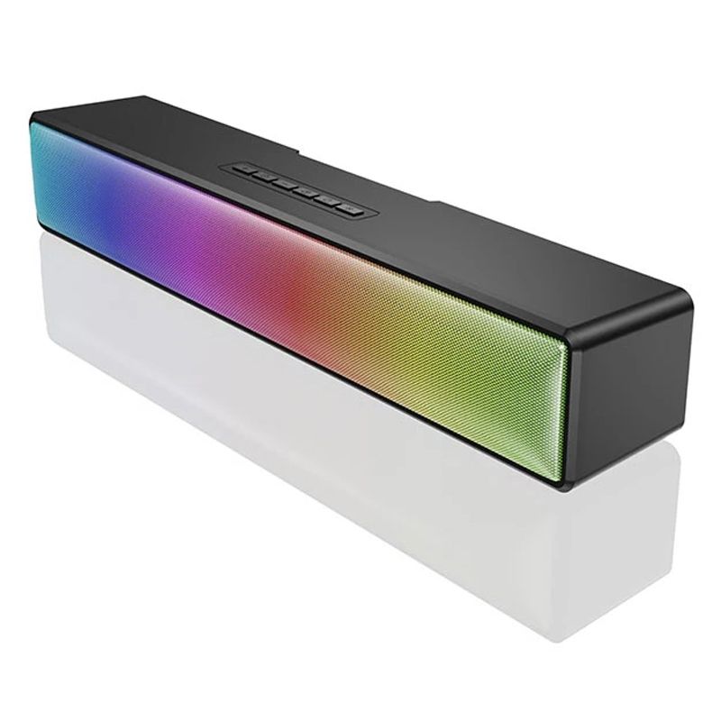 AEC BT601 RGB Licht HiFi Soundbar Bluetooth Lautsprecher Heimkino_voghion.com