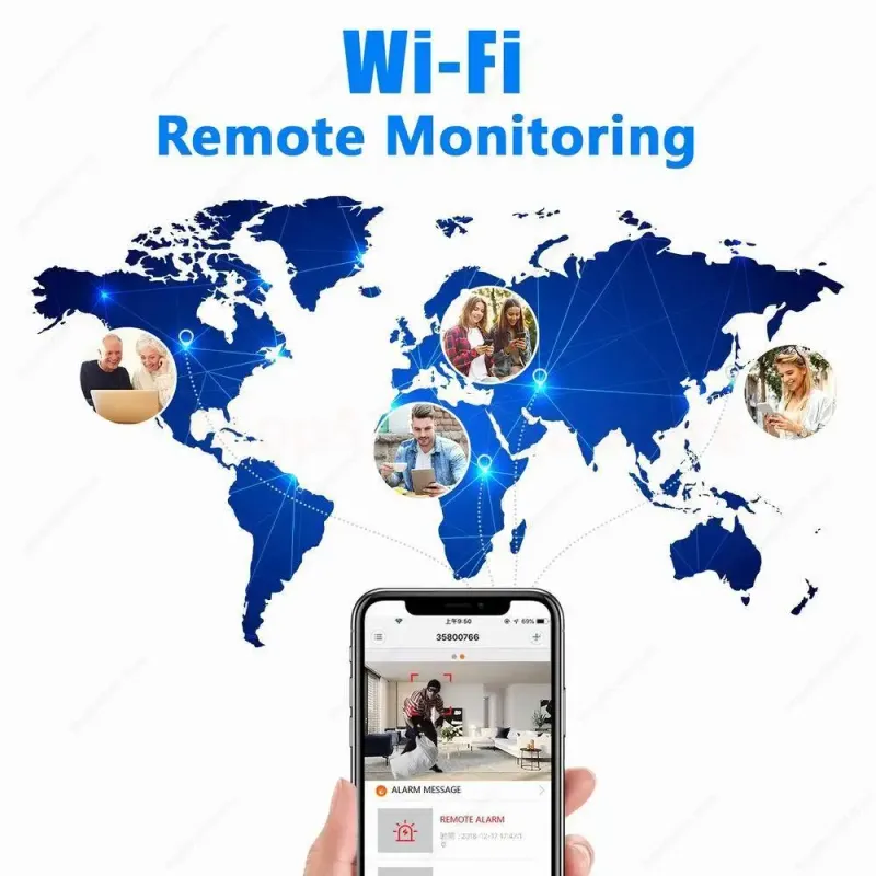 Mini cámara Wifi 4K 1080P HD Visión nocturna Cámara web IP inteligente para el hogar Vigilancia remota Micro videocámaras Portátil Invisible_voghion.com