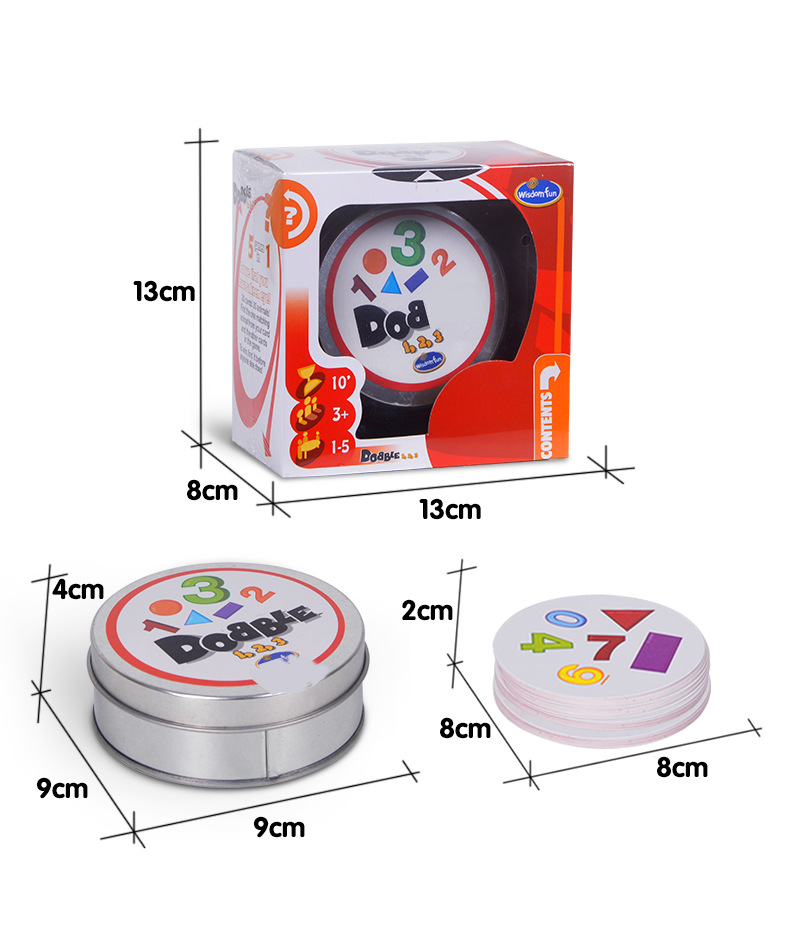 Family board game card game Dobo Kid found it to find your sister spot it game party game_voghion.com