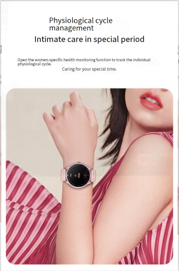 Smart Wristbands Smart Watch heart rate blood oxygen body temperature with knob smart call music sports bracelet_voghion.com