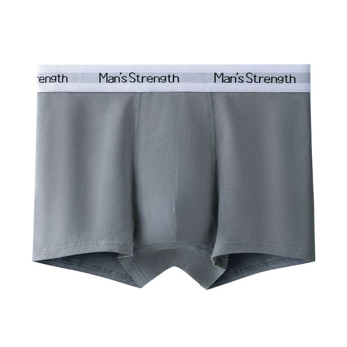4-teiliges Set mit Boxershorts, große Größe, nahtlos, Baumwollfeile, Herren-Boxershorts, Sommer, dünner Abschnitt, Größe L-3XL_voghion.com