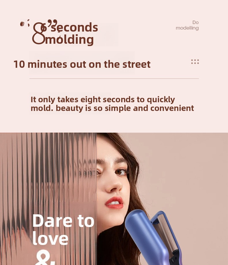 Egg Wave Lockenstab – Professioneller Styler für welliges Haar mit tiefem Lockenmuster (110 V/220 V Doppelspannung)_voghion.com