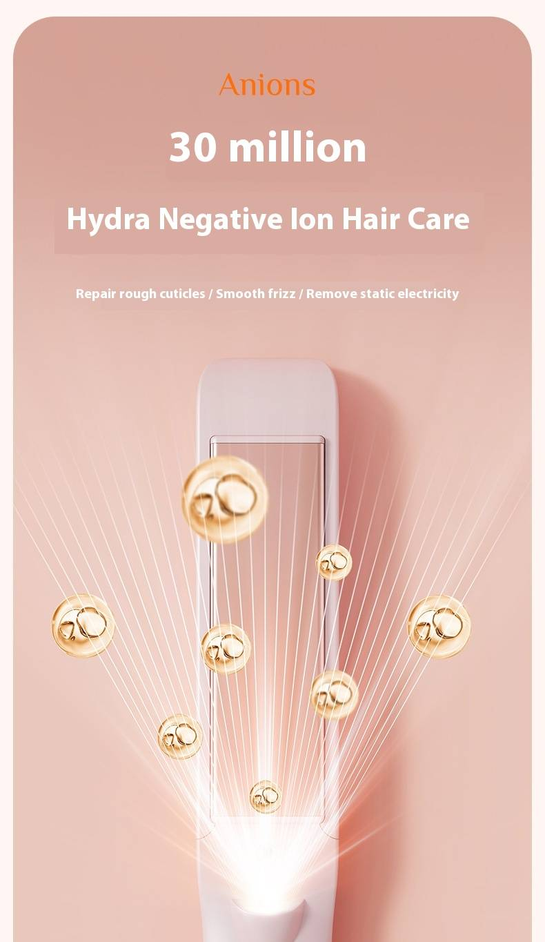 Mini-Ionen-Haarglätter und Lockenstab – 2-in-1-Glätteisen für glatte und voluminöse Styles (reisefreundlich, Ergebnisse in Salonqualität)_voghion.com