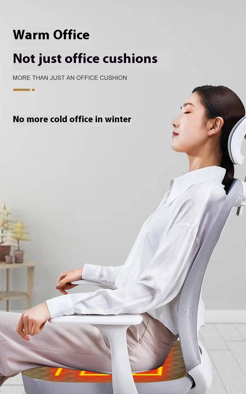 Warmth Heated Floor Mat – Portable 3-Level Heating Pad For Home & Office (48x48cm, Cotton Fabric, Battery Powered)_voghion.com