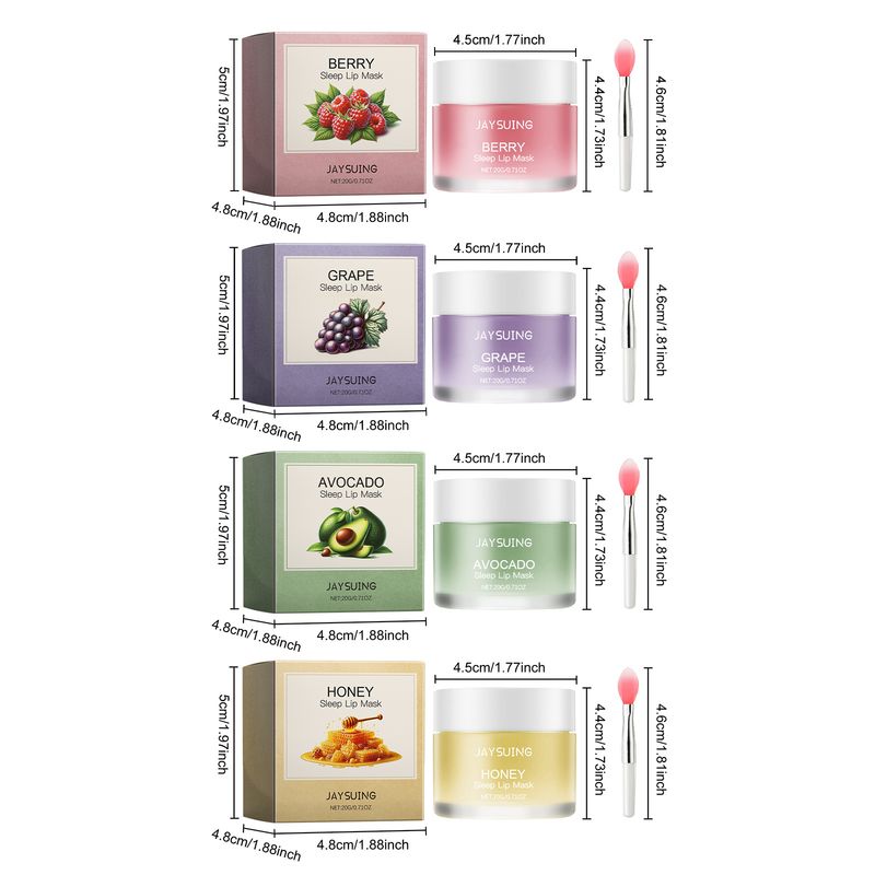 Sovende leppemaske, fuktighetsgivende og fuktighetsgivende, rensende, sover og fuktighetsgivende lepper om natten_voghion.com