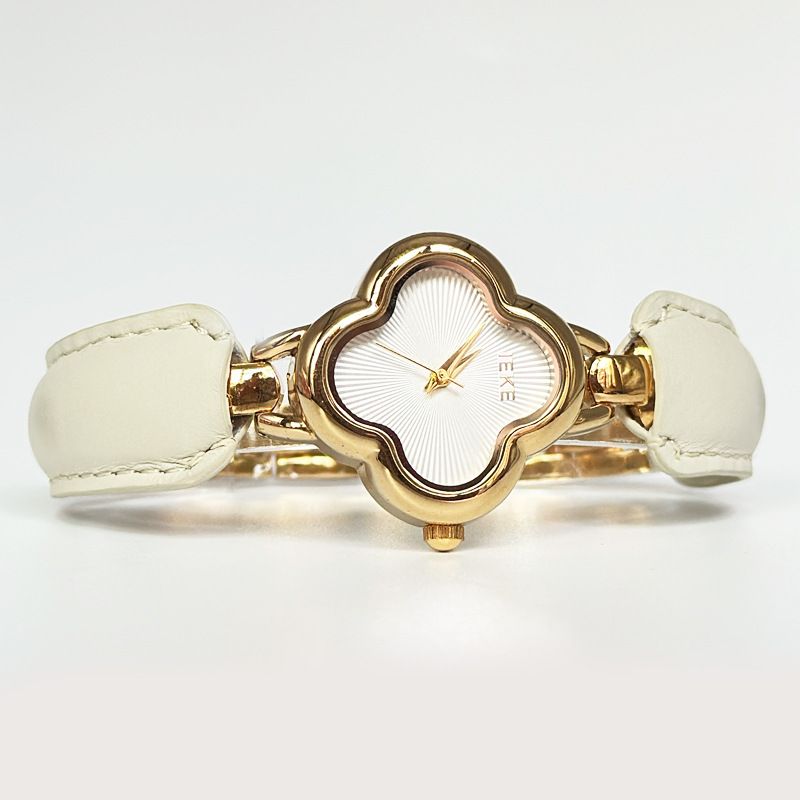 Four-leaf Clover For Women New Ankola Red Bracelet Style Women's IEKE Watch 88250_voghion.com