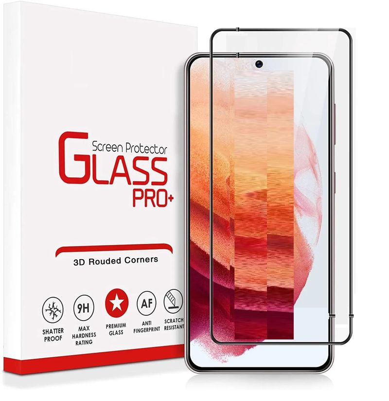 For Samsung Galaxy S24 S23 S22 Plus Full Cover Tempered Glass Screen Protector_voghion.com