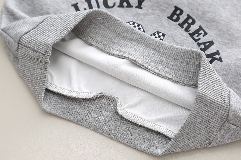 Moeder & Kinderen Kinderkleding herfst nieuwe producten kinder lange mouwen trui pak jongen babykleding tweedelig pak stijl sport tweedelig_voghion.com