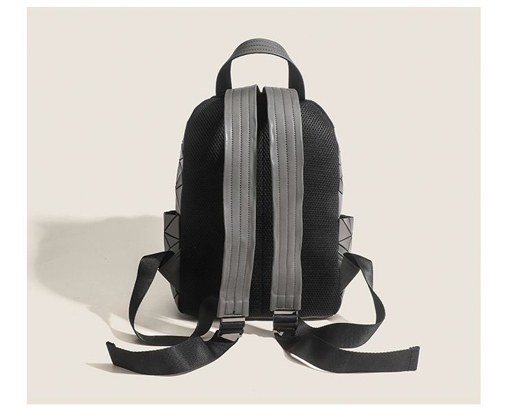 Zaino rombo geometrico di alta qualità, versatile, per pendolari, grande capacità, monospalla, da viaggio, per studenti_voghion.com